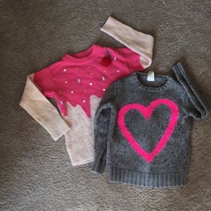 Sweaters- size 6/7